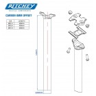 RITCHEY Seatpost WCS Carbon Zero Post 31,6 x 400 mm